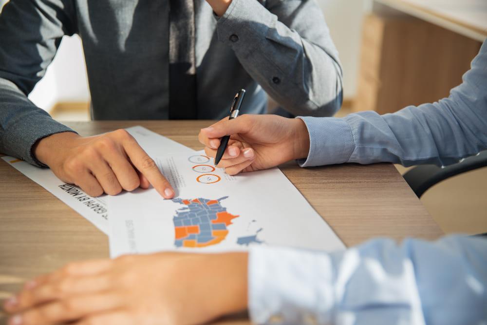 Business process mapping visualization